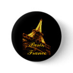 Paris, France, Eiffel Tower, Button
