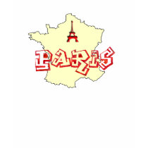 paris france graffiti t-shirts