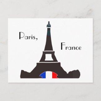Paris France Postcard postcard