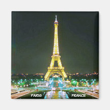 PARÍS, FRANCIA IMAN DE NEVERA