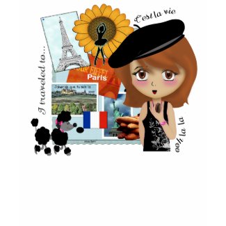 Paris Girl T-shirt shirt