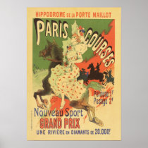 Paris Grand Prix Vintage Poster