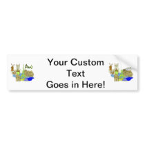 paris green city image.png bumper sticker