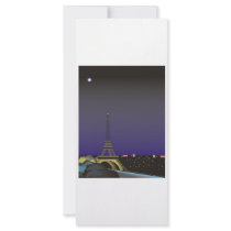 PARIS I CUSTOMIZED RACK CARD