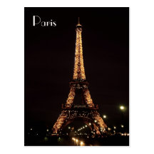Paris Illuminations: The Eiffel Tower Post Cards