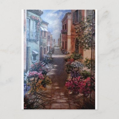 Paris in bloom postcards