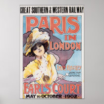 Paris in London Earls Court Posters