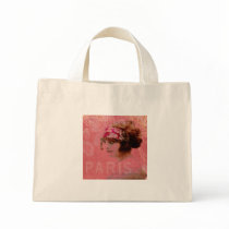 Paris in Pink Tote Bag