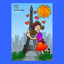 Paris, in the Spring time... Poster posters