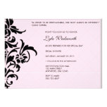 Paris Inspired Invitation