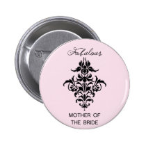 Paris Inspired Mother of the Bride Button buttons