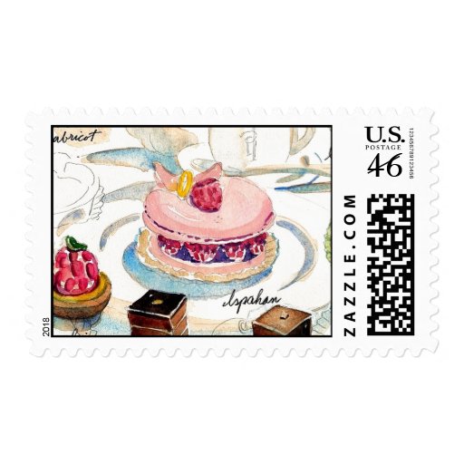 Paris Ispahan Stamp