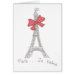 Paris...Je t'aime Card
