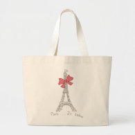 Paris...Je t'aime Tote Bags