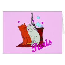 Paris Kitties cards