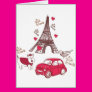 Paris Love Greeting Card Paris Love Greeting Card