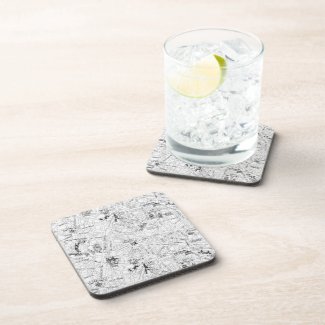 Paris Map Drink Coaster