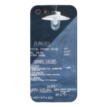 Paris Menu iPhone 5 Case