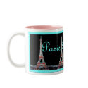 Paris mugs by punkiebunnies Paris mugs