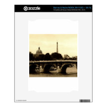 Paris on the Square Skin For NOOK