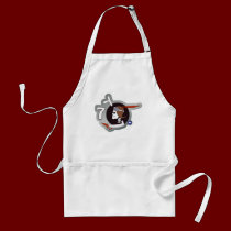 Paris P-40 WWII Nose Art aprons