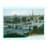Paris Panorama Vintage Postcards