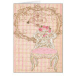 Paris Paris Royal Pink de la Queen's Chair Card