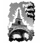 Paris Paris Eiffel Tower T-Shirt
