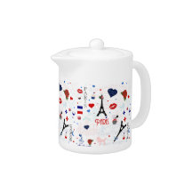 Paris pattern with Eiffel Tower