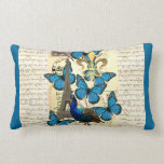 Paris, peacock and butterflies pillows