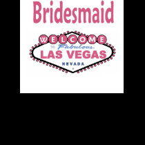 Paris Pink Las Vegas Bridesmaid Spaghetti Top t-shirts