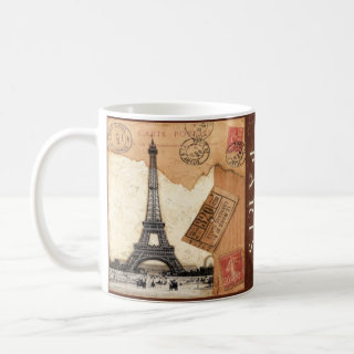 Paris Postmark Coffee Mug