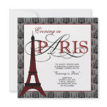 Paris Prom Invitations