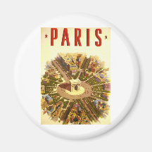 Paris Refrigerator Magnets