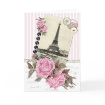 Paris Roses Cards