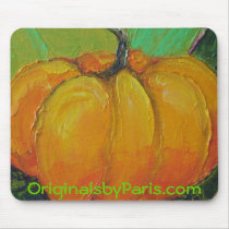 Paris' Small Pumpkin Mousepad by OriginalsbyParis Paris' Small Pumpkin Mousepad
