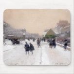 Paris sous la neige ~ Paris under snow  Mousepad