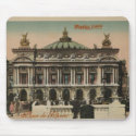 Paris Souvenir Place de l'Opera, Paris 1922 mousepads