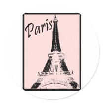 Paris stickers by TravelTheWorld Paris stickers