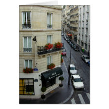 Paris Street Card
