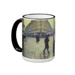 realist, raining, street scene, caillebotte,