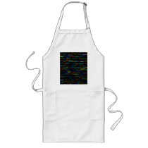 Paris Text Design I Long Apron
