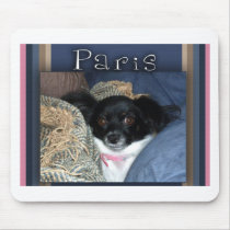Paris the Dog mousepads