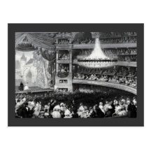 Paris Theater and Stage Post Card