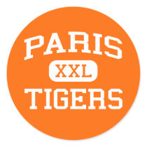 Paris - Tigers - High School - Paris Illinois stickers