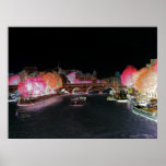 Paris Unlit Poster