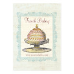 Paris Victorian Vintage French Bakery Business Cards