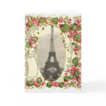 Paris Vintage Love Card
