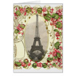 Paris Vintage Love Card