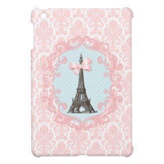 Paris Vintage Pink Damask Case For The iPad Mini